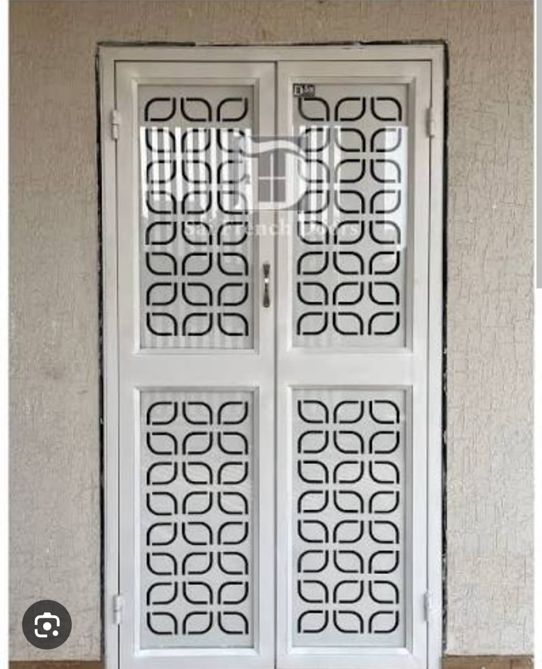 Dual Panel Glass Safety Door